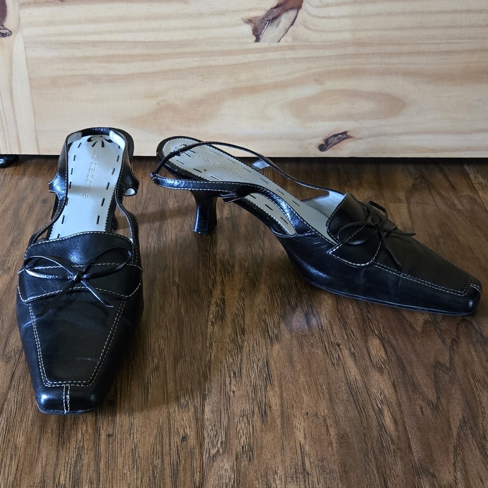 Y2K Liz Claiborne Pointed Kitten Heels